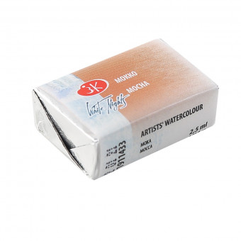 Акварель 2,5мл художественная, кювет, цвет мокко Белые ночи Невская палитра/1911433