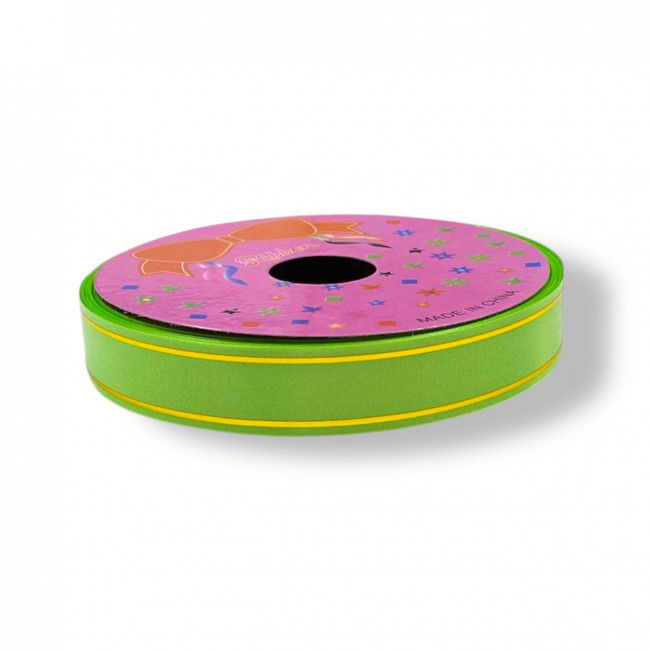 Лента 1,6см*6м декоративная, св.зелёная, Магистр/MAG1,6*6-1128