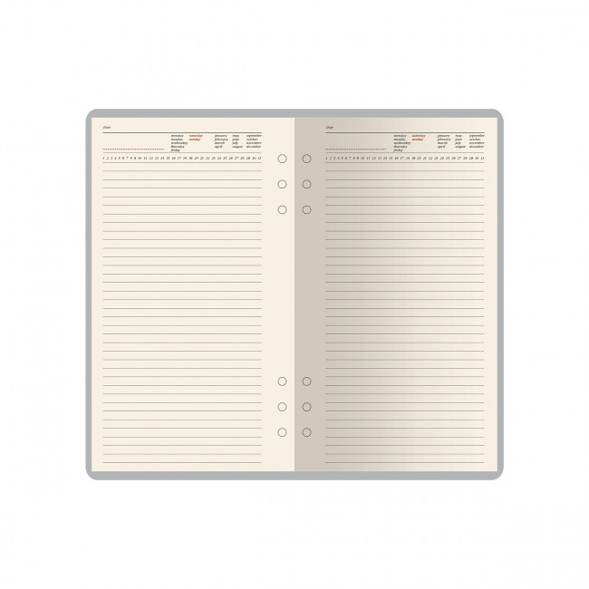 Ежедневник А5 100л недатированный "Riviera. Zefir", голубой зефирный, BV/3-601/02 (20)