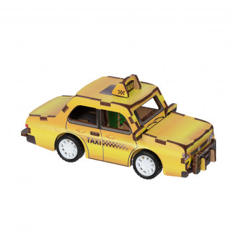 Пазл 3D "Такси", 22 элемента, REZARK/ROM-06