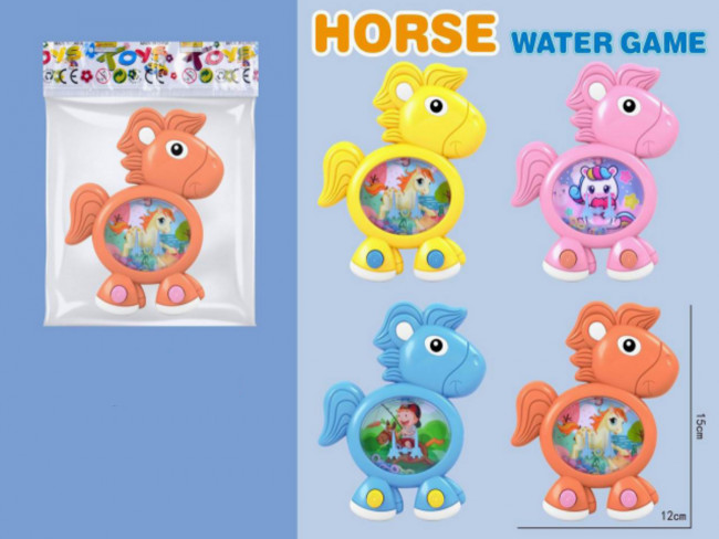 Водная игра "Лошадка" с кольцами, 12х15см, Рыжий Кот/ИГ-3570 Водная игра "Лошадка" с кольцами, 12х15см, Рыжий Кот/ИГ-3570
