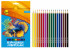 Набор акварельных карандашей 18цв, заточеные, Ярко Лео/LBSWP-18 (6)