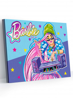 Набор для творчества "Рисование по номерам" "Будь весёлой" Barbie Extra 30*40