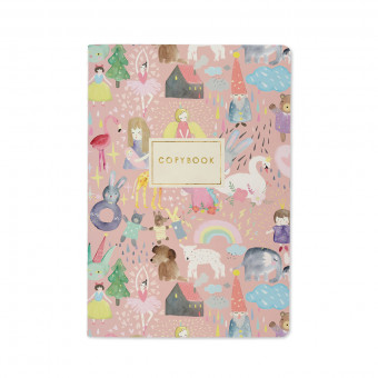 Тетрадь 40 клетка "Для маленькой принцессы" сшивка, BV/7-40-122 (24)