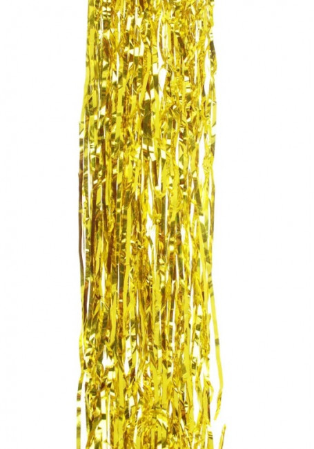 Дождик матовый золотой Зимнее волшебство, длина 1 м,ширина 18 см НУ-1471 Дождик матовый золотой Зимнее волшебство, длина 1 м,ширина 18 см НУ-1471