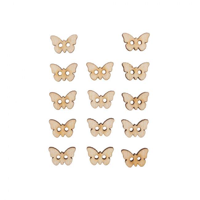 Заготовка 0.8 x1.2см для декорирования набор пуговиц "Бабочки" из фанеры, Mr. Carving/ВД-387 бабочки Заготовка 0.8 x1.2см для декорирования набор пуговиц "Бабочки" из фанеры, Mr. Carving/ВД-387 бабочки