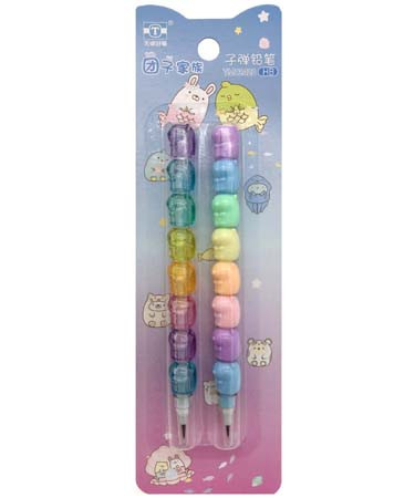 Карандаш секционный "Хомячки" пластиковый корпус из фигурок, 2мм, HB, цвета в ассортименте, 2 шт, CE-467 №TM02420 (6/24/480) Карандаш секционный "Хомячки" пластиковый корпус из фигурок, 2мм, HB, цвета в ассортименте, 2 шт, CE-467 №TM02420 (6/24/480)