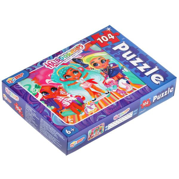 Классические пазлы в коробке «Hairdorables» 104 детали. Умка Классические пазлы в коробке «Hairdorables» 104 детали. Умка