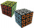 Кубик-Головоломка DA-265, CQ-38 3*3, грань 5.5см, черный с цветными вставками (1/144)