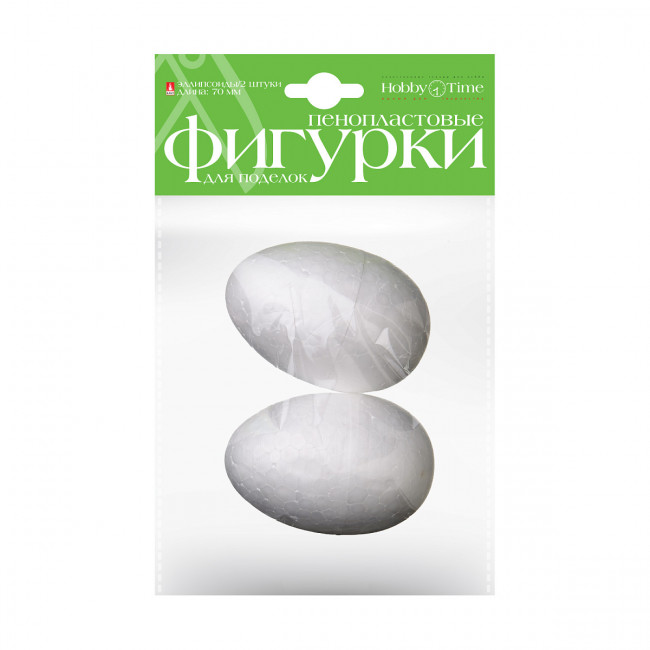 Пенопластовые фигурки 70мм "Эллипсоиды", 2шт, BV/2-203/04