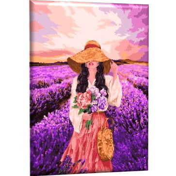 Картина по номерам "Ароматы лаванды" 40см*50см, GLA23, мягкая упаковка Картина по номерам "Ароматы лаванды" 40см*50см, GLA23, мягкая упаковка