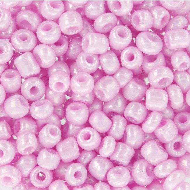 Бисер 10 г, св.сиреневый, Zlatka/GR №0978