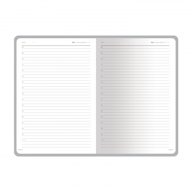 Ежедневник недатированный А5 160л "Polo", черный, BV/3-515/03 (20)