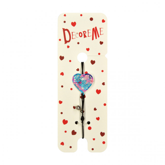 Браслет на резинке, "Сердце", BV/2-710/02 (12)