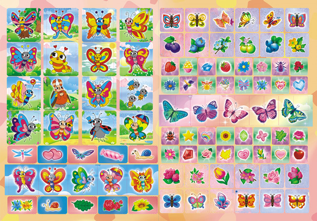 Раскраска с наклейками (А4) РН-1107 Раскраска с наклейками (А4) РН-1107