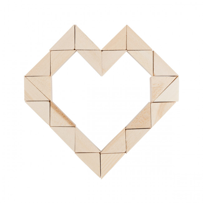 Заготовка для декорирования 1.8-2.4см "Треугольник", липа, 40 шт, Mr. Carving/П-01