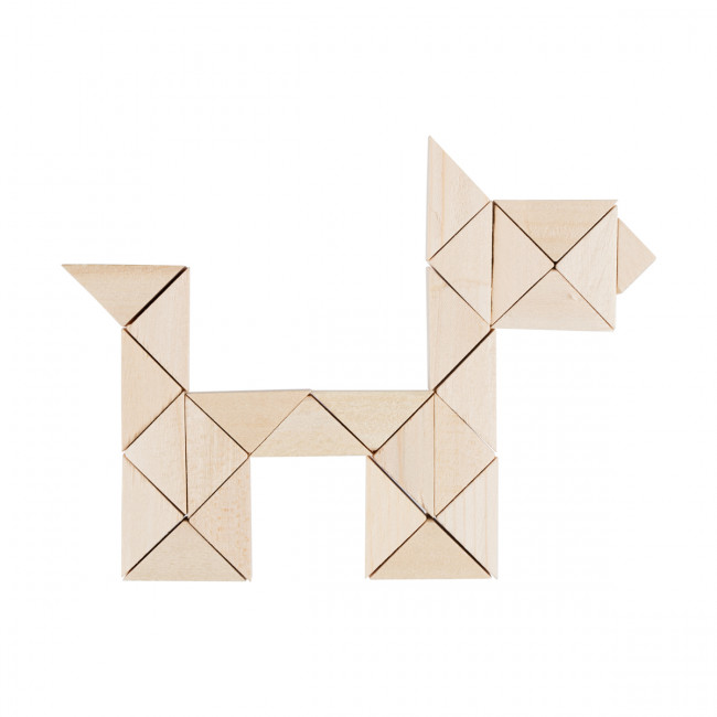 Заготовка для декорирования 1.8-2.4см "Треугольник", липа, 40 шт, Mr. Carving/П-01