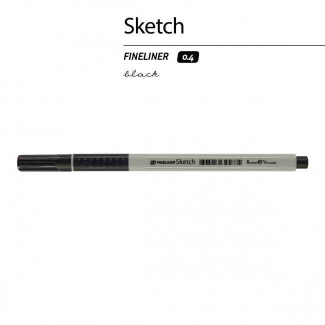 Ручка капиллярная 0.4мм черная "Sketch. Fineliner", BV/36-0001 (24) Ручка капиллярная 0.4мм черная "Sketch. Fineliner", BV/36-0001 (24)