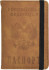 Обложка на паспорт WENZER OFFiCE, РФ Паспорт, на резинке, коричневая, эко кожа