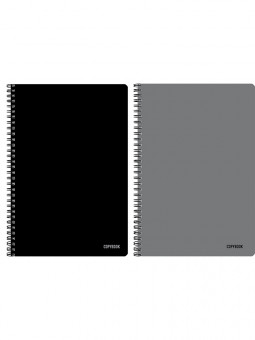 Тетрадь А4 96 клетка "В тёмных тонах", на гребне, Проф-Пресс/Т96-9185 (2/40)