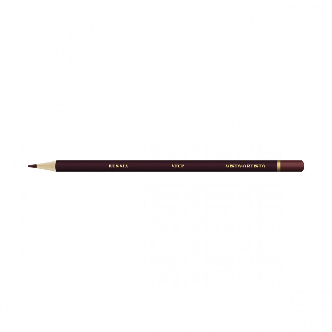 Карандаш цветной заточенный, марс красно-коричневый, Fine VISTA-ARTISTA/VFCP 717 (6)