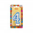 Свеча для торта "Цифра 4" 20-25г, 1шт, BOOMZEE/ BCD-06-4 (12) Свеча для торта "Цифра 4" 20-25г, 1шт, BOOMZEE/ BCD-06-4 (12)