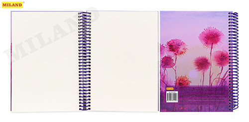 Скетчбук "Пейзаж" (А5, 64л, 100г, 7БЦ, спираль слева) С64-4499