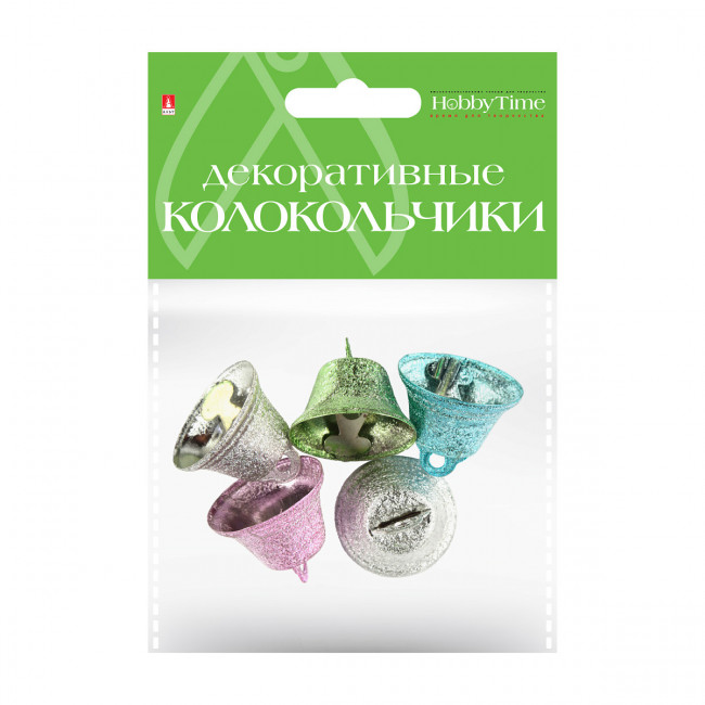 Колокольчики d 26мм, матовые 5 цветов, №20, BV/2-403/20