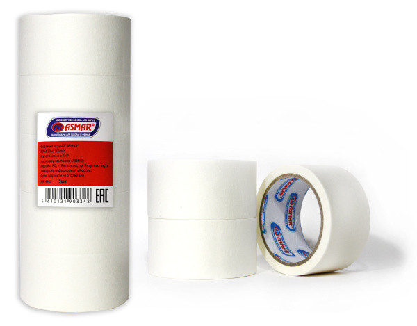 Клейкая лента (СКОТЧ) 50мм*20м малярная, Asmar/AR-4420 (5)