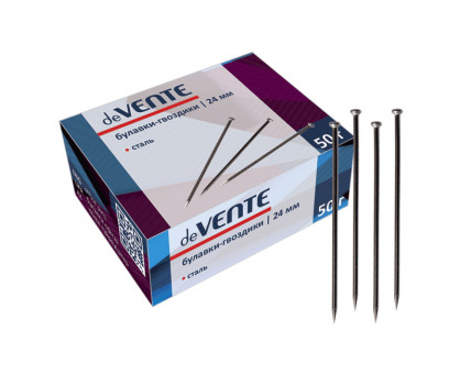 Булавки одностерж 24мм deVENTE к/к 4130700