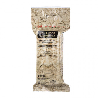 Пластилин 500г скульптурный твердый, телесный, Koh-I-Noor/013169800000