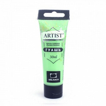 Гуашь Малевичъ, малахитовая, туба 30 мл 621038 Гуашь Малевичъ, малахитовая, туба 30 мл 621038