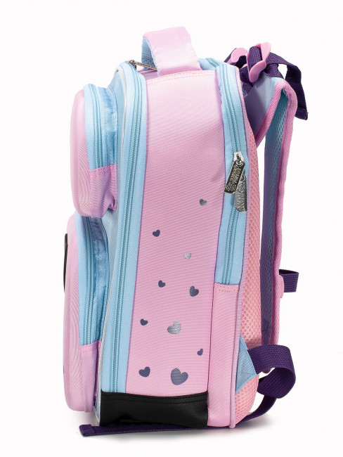 Рюкзак Schoolformat ERGONOMIC 2Е Frenchie 17 л роз. 38х29х18 жестк. каркас 2 отд. молния д/девочек Рюкзак Schoolformat ERGONOMIC 2Е Frenchie 17 л роз. 38х29х18 жестк. каркас 2 отд. молния д/девочек