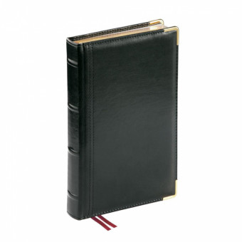 Ежедневник А5 208л полудатированный на 2024г-2025г "Boss", черный, BV/3-404/267 (20)