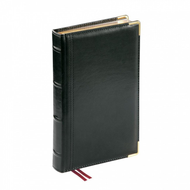 Ежедневник А5 208л полудатированный на 2024г-2025г "Boss", черный, BV/3-404/267 (20)