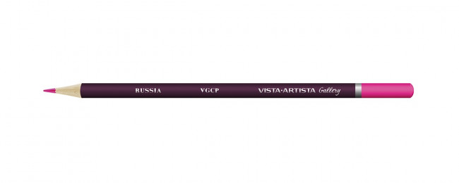 Карандаш цветной художественный заточенный 307 фуксия, Gallery VISTA-ARTISTA/VGCP 307 (6)