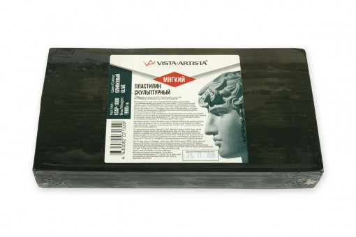 Пластилин скульптурный 1кг оливковый, мягкий, Studio VISTA-ARTISTA/ VSSP-1000 №3 Пластилин скульптурный 1кг оливковый, мягкий, Studio VISTA-ARTISTA/ VSSP-1000 №3