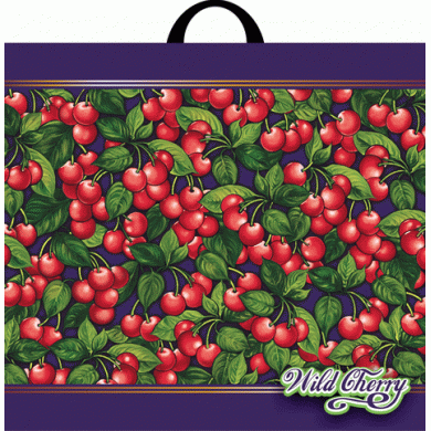 Пакет ПВД петлевой (50*46) 100 мкм "Дикая вишня"