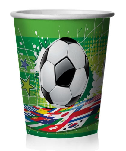 Стаканы бумажные Футбольный матч (250 мл, 6 шт) СП-1636