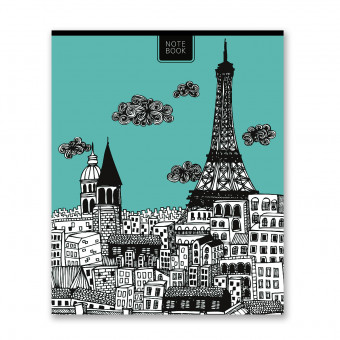 Бизнес-блокнот А5 + 80л клетка "График-сити",  Светоч/80ББТ5_3_5_1_000420 (18)