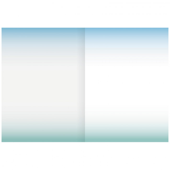 Скетчбук А6 80л "Завтра буду единорогом" 7БЦ, матовая ламинация, 100г/м2, белый блок с градиентом, BG/С6т80_лм 10039