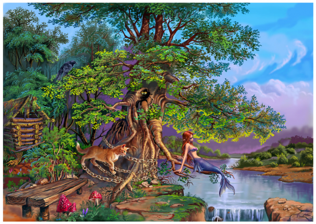 Пазл 1500 элемент "Лукоморье" ФРЕЯ