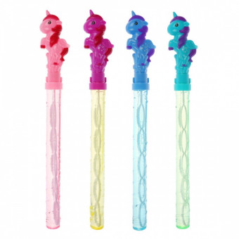 Мыльные пузыри " ЕДИНОРОЖКИ" 110 МЛ, 37 СМ (24)