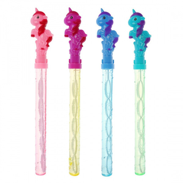 Мыльные пузыри " ЕДИНОРОЖКИ" 110 МЛ, 37 СМ (24)