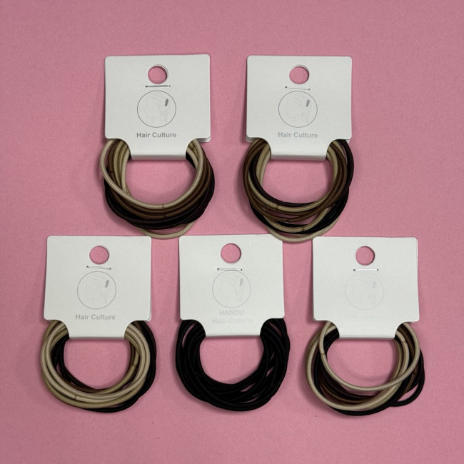 Набор резинок для волос, 10 шт, тонкие, Магистр/MAGb-HBt-01