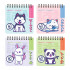 Блокнот А6 60л линия "Pocket Journal. Kawaii animals", на гребне, BV/3-653/02 (24)