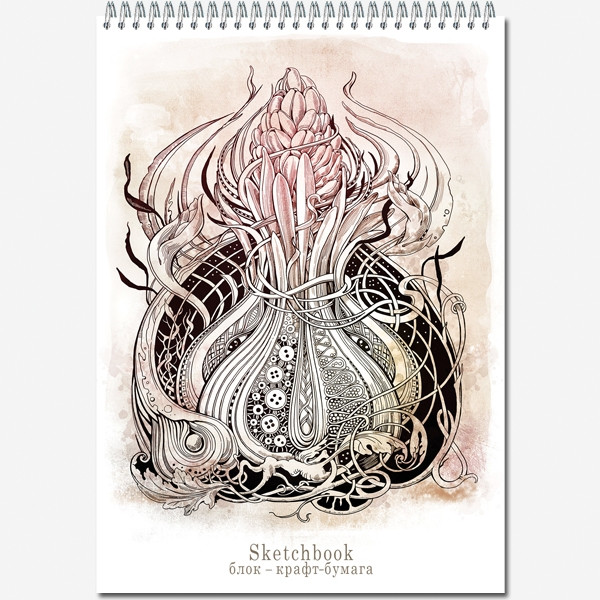 Блокнот-скетчбук А4 40л SKETCHBOOK CRAFT гребень, Полином/2717 (10) Блокнот-скетчбук А4 40л SKETCHBOOK CRAFT гребень, Полином/2717 (10)