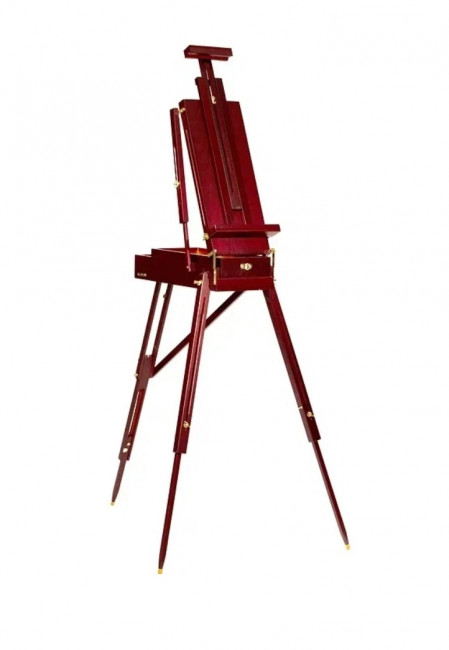 Этюдный ящик двусторонний FE-4R "красное дерево", малый, бук