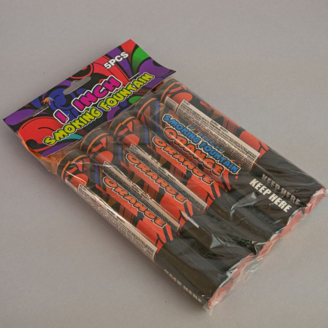 Дым цветной оранжевый 12,5 см 0,8" 60 сек.