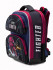 Рюкзак Schoolformat ERGONOMIC 2Е Space fighter 17 л черн. 38х29х18 жестк. каркас 2 отд. молния д/мальчиков